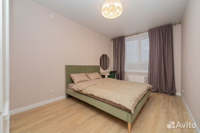 

1-к. квартира, 40 м², 2 кровати