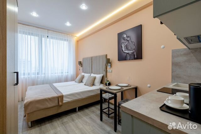 

Квартира-студия, 18 м², 1 кровать