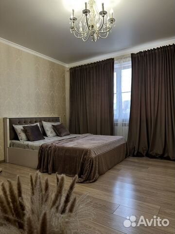 

1-к. квартира, 52 м², 2 кровати