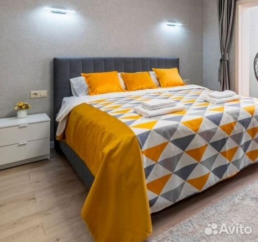 

1-к. квартира, 43 м², 2 кровати