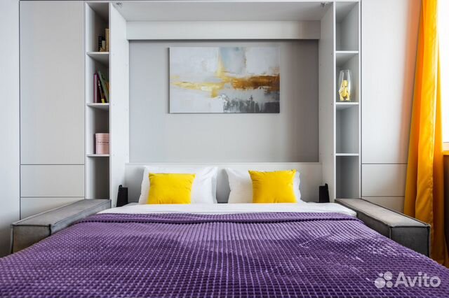 

1-к. квартира, 40 м², 2 кровати