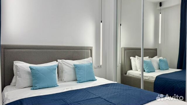 

1-к. квартира, 50 м², 2 кровати