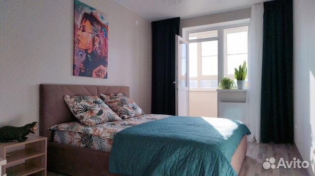 

1-к. квартира, 40 м², 2 кровати