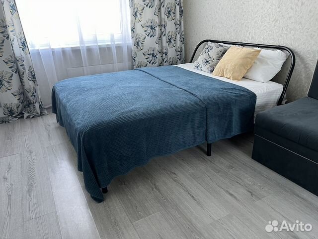 

1-к. квартира, 40 м², 2 кровати