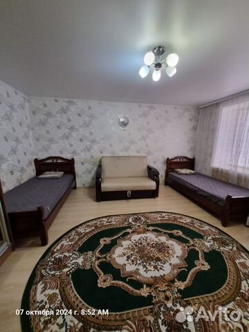 

1-к. квартира, 40 м², 3 кровати