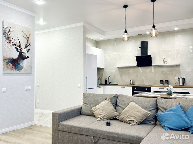 

1-к. квартира, 56 м², 2 кровати