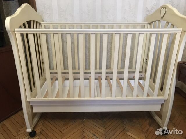 Детская кроватка + матрас