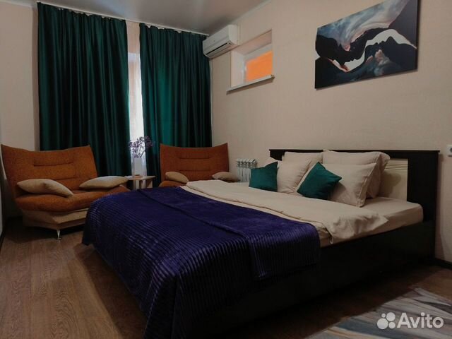 

1-к. квартира, 43 м², 1 кровать