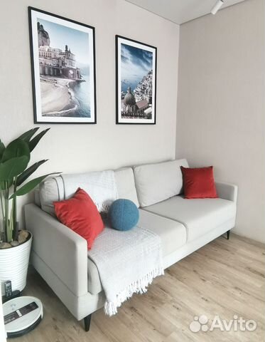 

1-к. квартира, 32 м², 2 кровати
