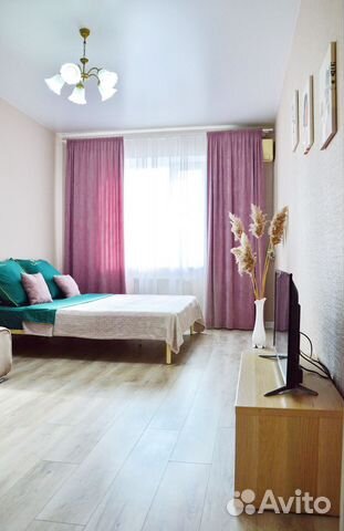 

1-к. квартира, 42 м², 2 кровати