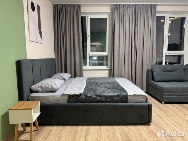 

Квартира-студия, 30 м², 2 кровати