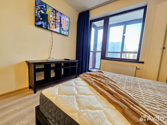 

1-к. квартира, 41 м², 2 кровати