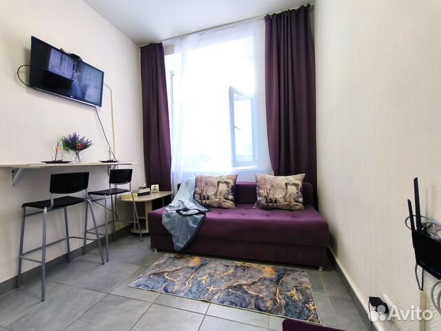 

Квартира-студия, 15 м², 1 кровать