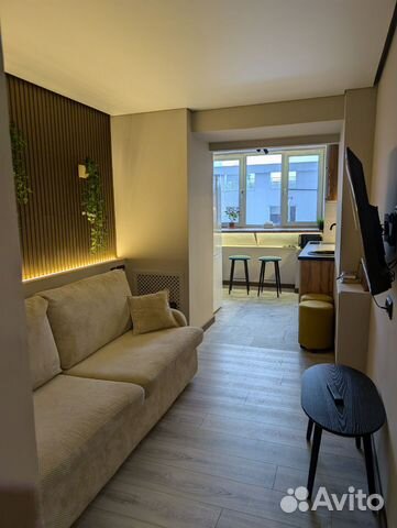 

1-к. квартира, 40 м², 2 кровати