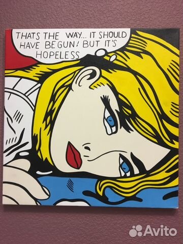 Картина постер рама Pop-art комикс Картина постер рама Pop-art комикс