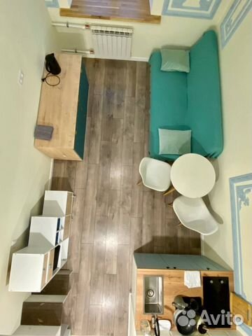 

Квартира-студия, 25 м², 2 кровати