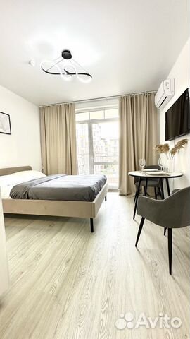 

Квартира-студия, 23 м², 2 кровати