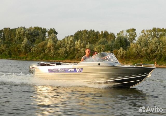 Wyatboat 490 новая алюминиевая моторная лодка
