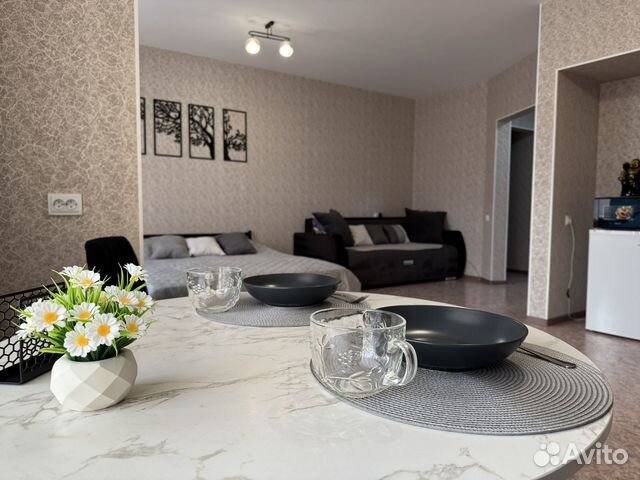 

Квартира-студия, 43 м², 2 кровати