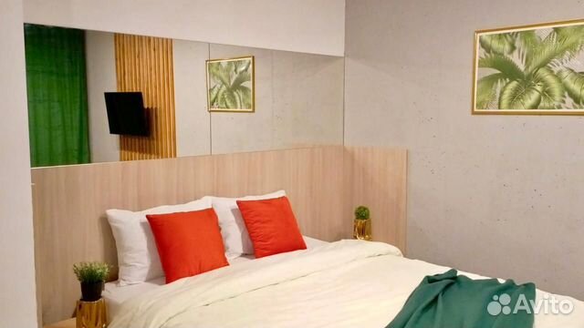 

Квартира-студия, 37 м², 2 кровати
