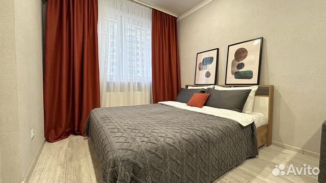 

1-к. квартира, 42 м², 2 кровати