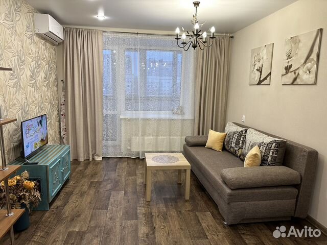 

1-к. квартира, 40 м², 2 кровати