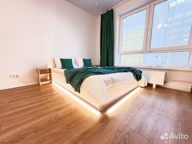 

Квартира-студия, 29 м², 2 кровати