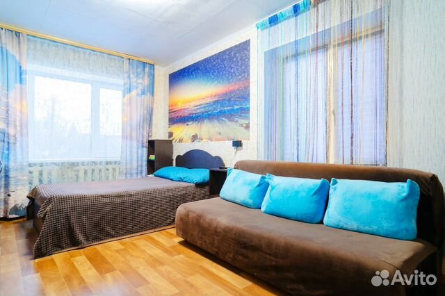 

1-к. квартира, 32 м², 3 кровати