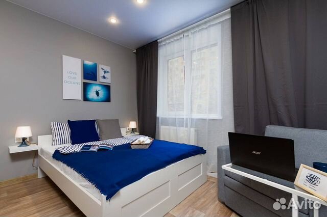 

Квартира-студия, 22,6 м², 1 кровать