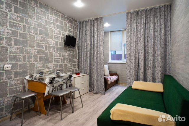 

Квартира-студия, 23 м², 2 кровати