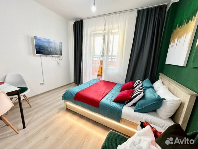 

Квартира-студия, 32,8 м², 2 кровати