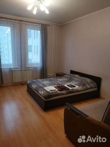 

1-к. квартира, 38 м², 1 кровать