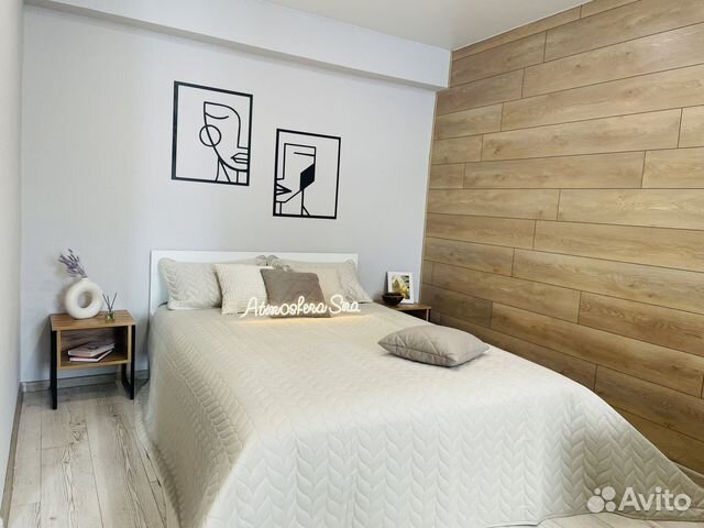 

1-к. квартира, 38 м², 2 кровати