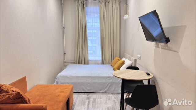 

Квартира-студия, 18 м², 2 кровати