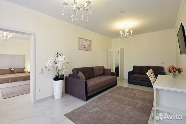 

2-к. квартира в апарт-отеле, 63 м², 4 кровати