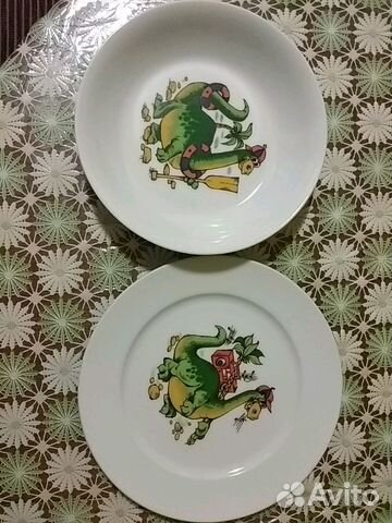 Детские тарелки, Чехия и СССР