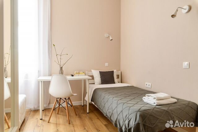 

Квартира-студия, 20 м², 2 кровати