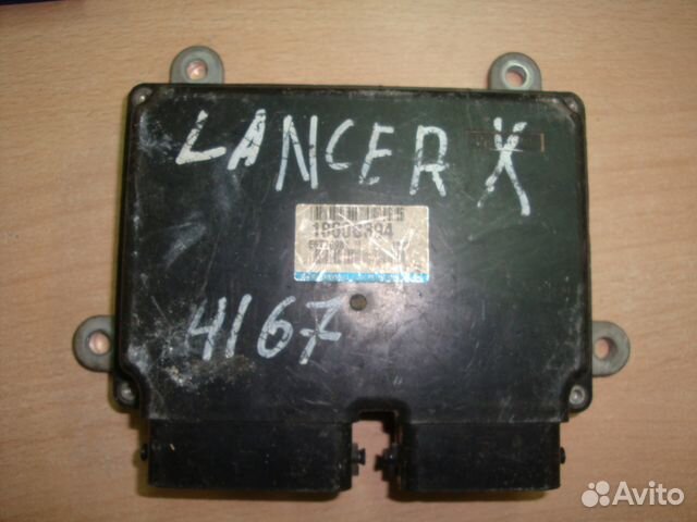 Эбу двигателя 1860B394 4A91 Mitsubishi Lancer 10