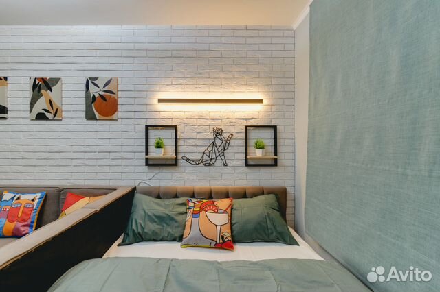 

Квартира-студия, 21 м², 2 кровати
