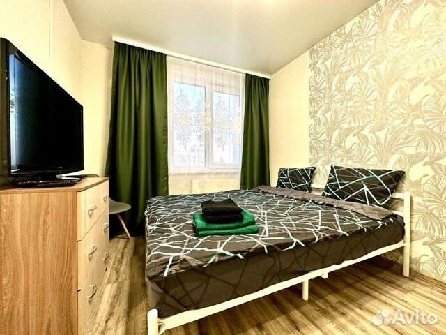 

Квартира-студия, 30 м², 2 кровати