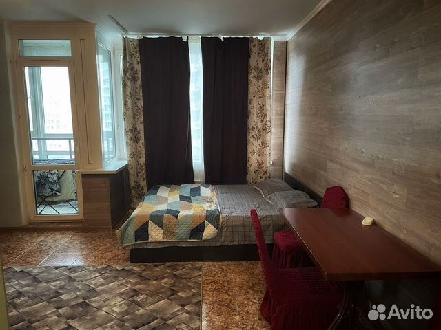 

Квартира-студия, 35 м², 1 кровать
