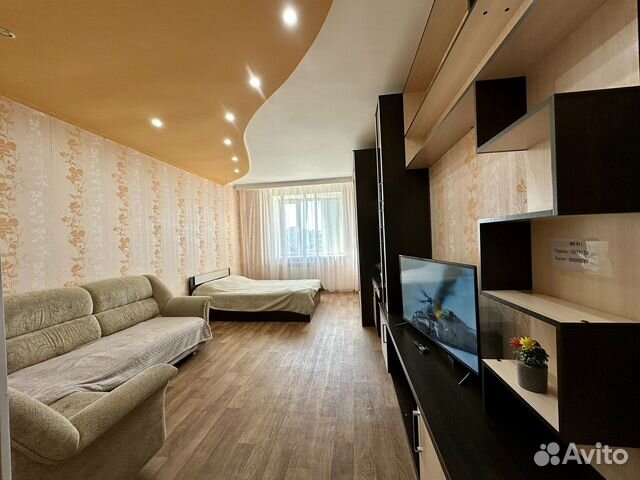 

1-к. квартира, 45 м², 2 кровати