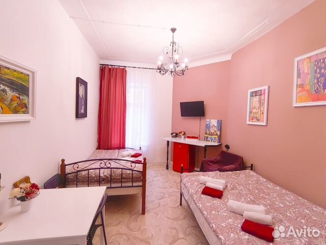 

Квартира-студия, 22 м², 2 кровати