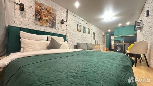 

Квартира-студия, 30 м², 2 кровати
