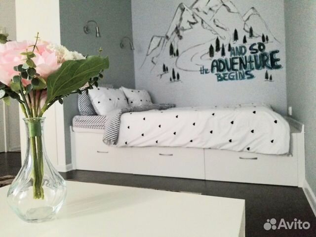

1-к. квартира, 30,7 м², 2 кровати