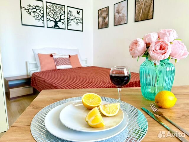 

Квартира-студия, 33 м², 2 кровати