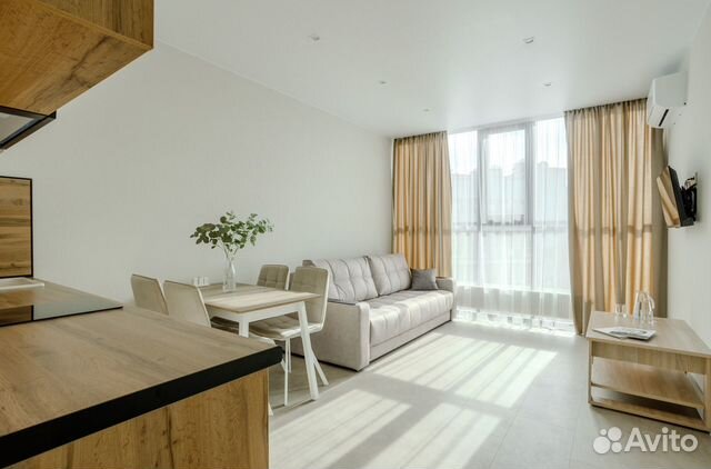 

1-к. квартира, 55 м², 2 кровати