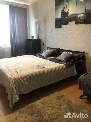 

1-к. квартира, 37 м², 2 кровати