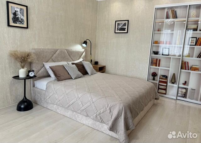 

1-к. квартира, 54 м², 2 кровати
