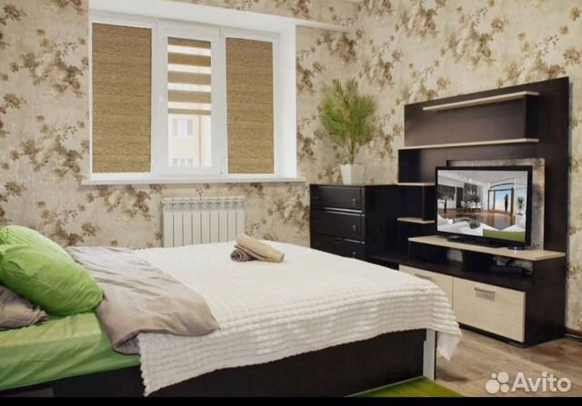 

1-к. квартира, 38 м², 2 кровати